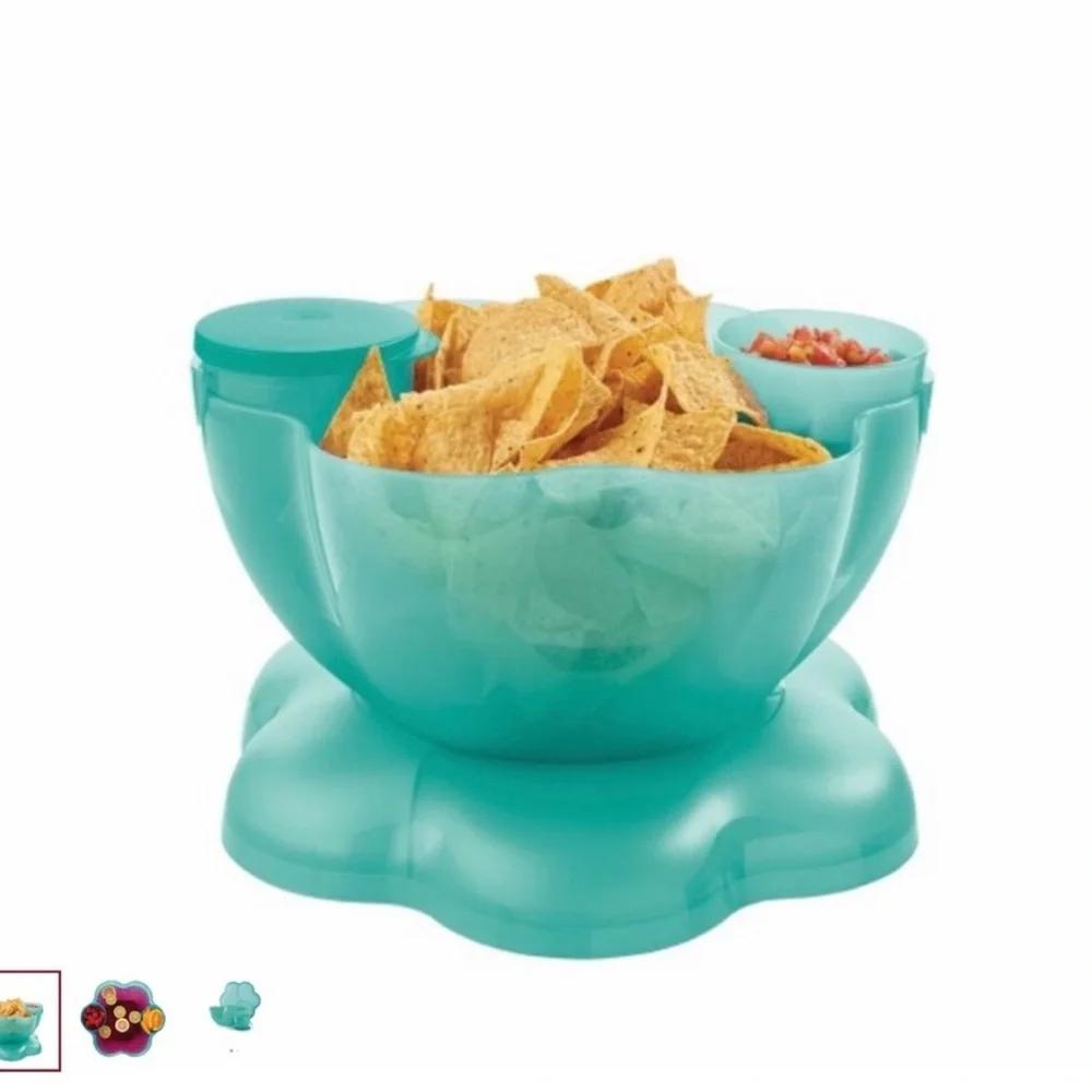 Vintage Tupperware Chip N’ Dip Set
